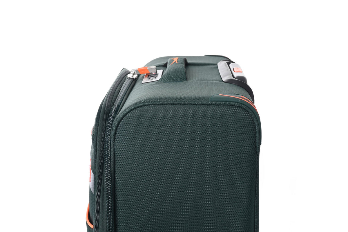 SLAZENGER - מזוודה מבד גדולה 28" דגם BARCELONA בצבע ירוק - MASHBIR//365