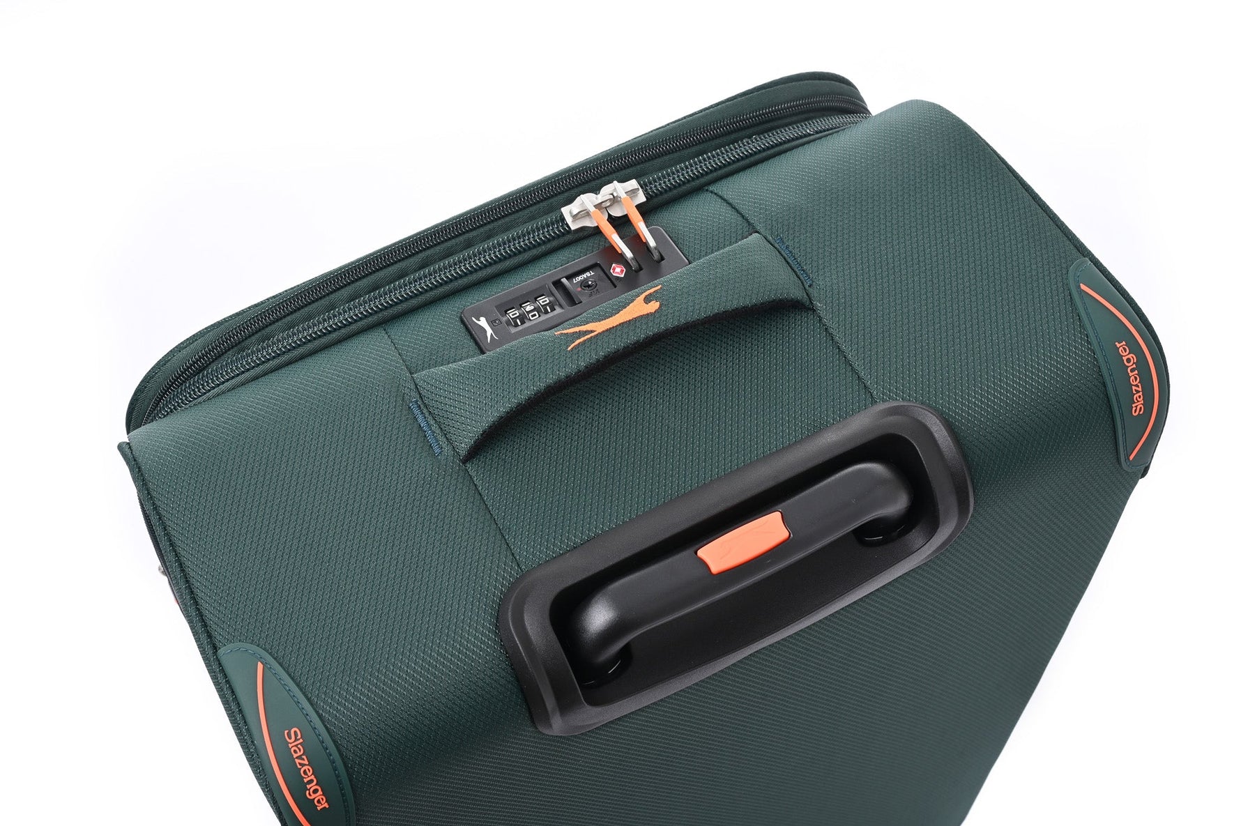 SLAZENGER - מזוודה מבד גדולה 28" דגם BARCELONA בצבע ירוק - MASHBIR//365