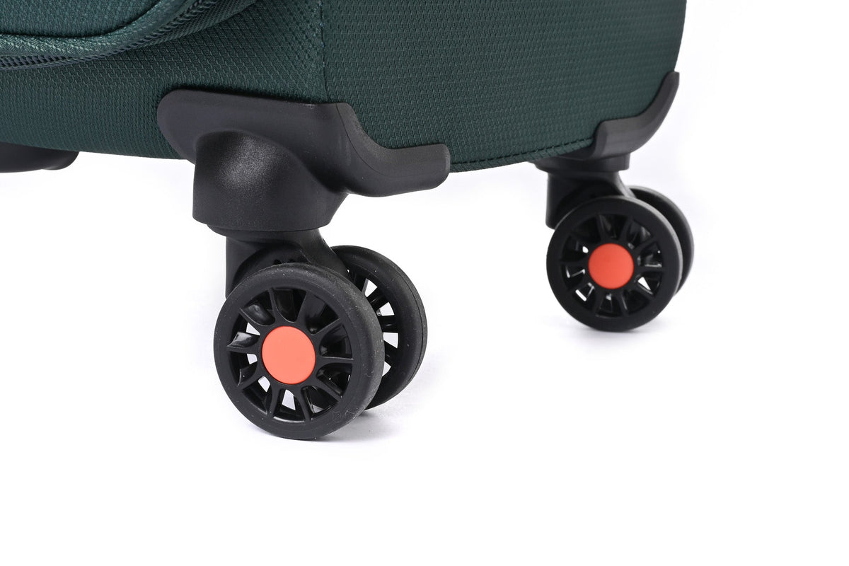 SLAZENGER - מזוודה מבד גדולה 28" דגם BARCELONA בצבע ירוק - MASHBIR//365