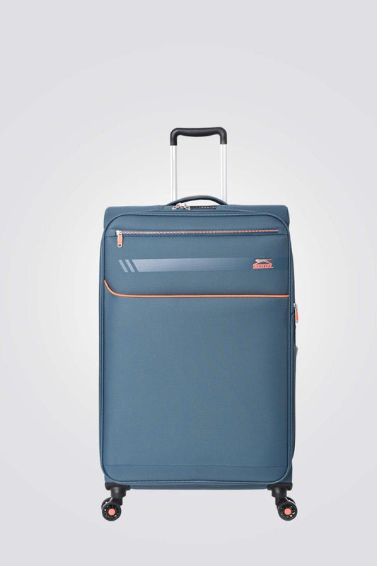 SLAZENGER - מזוודה מבד גדולה 28" דגם BARCELONA בצבע נייבי - MASHBIR//365