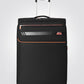 SLAZENGER - מזוודה מבד גדולה 28" דגם BARCELONA בצבע שחור - MASHBIR//365 - 1