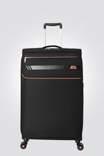 SLAZENGER - מזוודה מבד גדולה 28" דגם BARCELONA בצבע שחור - MASHBIR//365