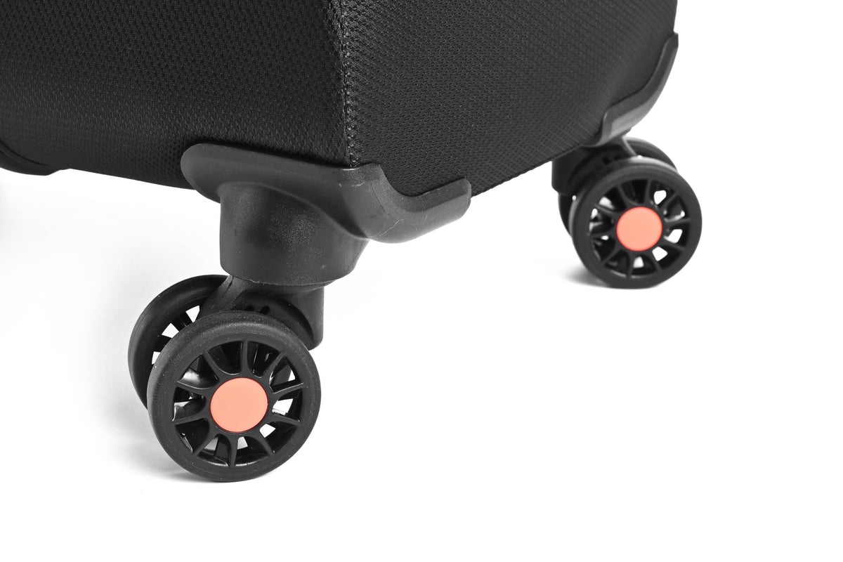 SLAZENGER - מזוודה מבד גדולה 28" דגם BARCELONA בצבע שחור - MASHBIR//365