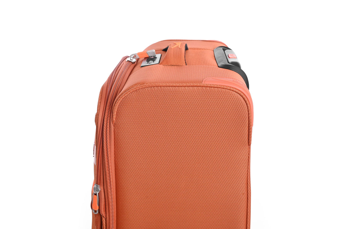 SLAZENGER - מזוודה מבד גדולה 28" דגם BARCELONA בצבע כתום - MASHBIR//365