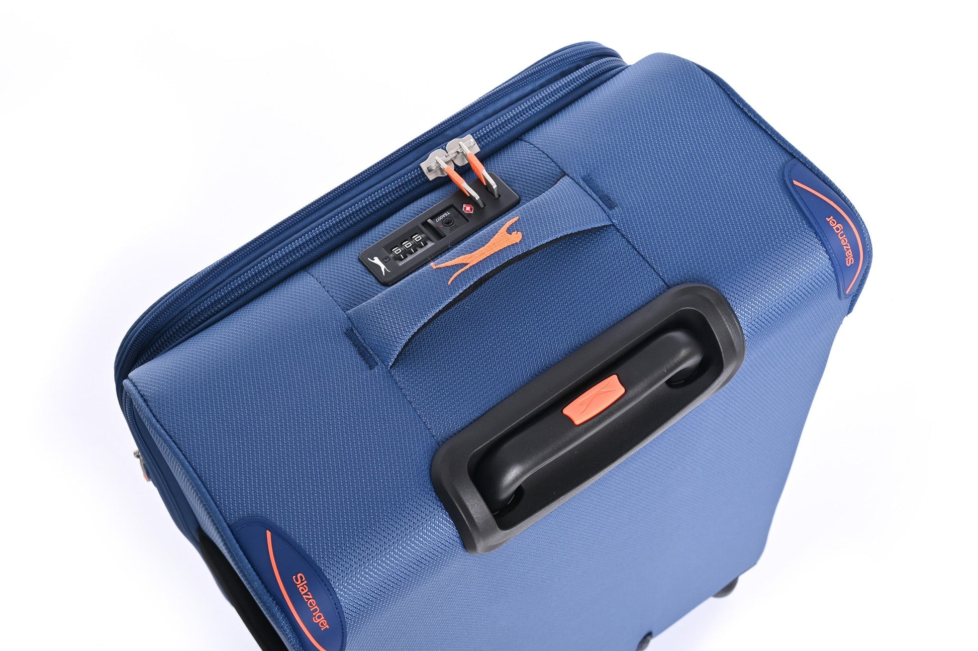 SLAZENGER - מזוודה מבד גדולה 28" דגם BARCELONA בצבע כחול - MASHBIR//365