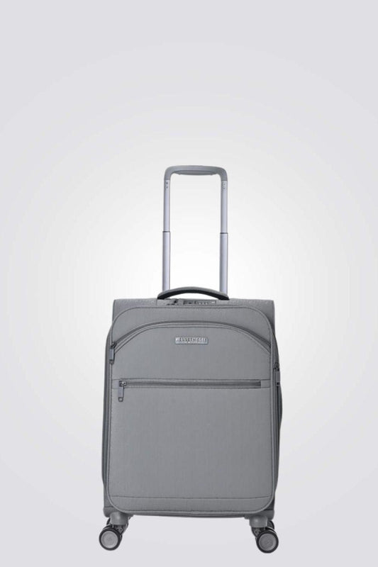 KENNETH COLE - מזוודה טרולי עלייה למטוס 18.5'' BROOKLYN בצבע אפור - MASHBIR//365