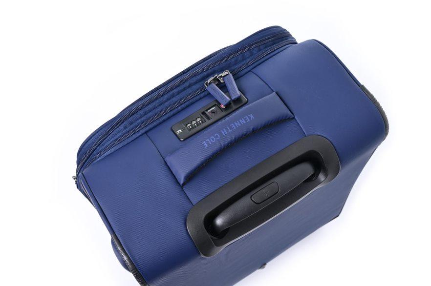 KENNETH COLE - מזוודה טרולי עלייה למטוס 18.5'' BROOKLYN בצבע כחול - MASHBIR//365