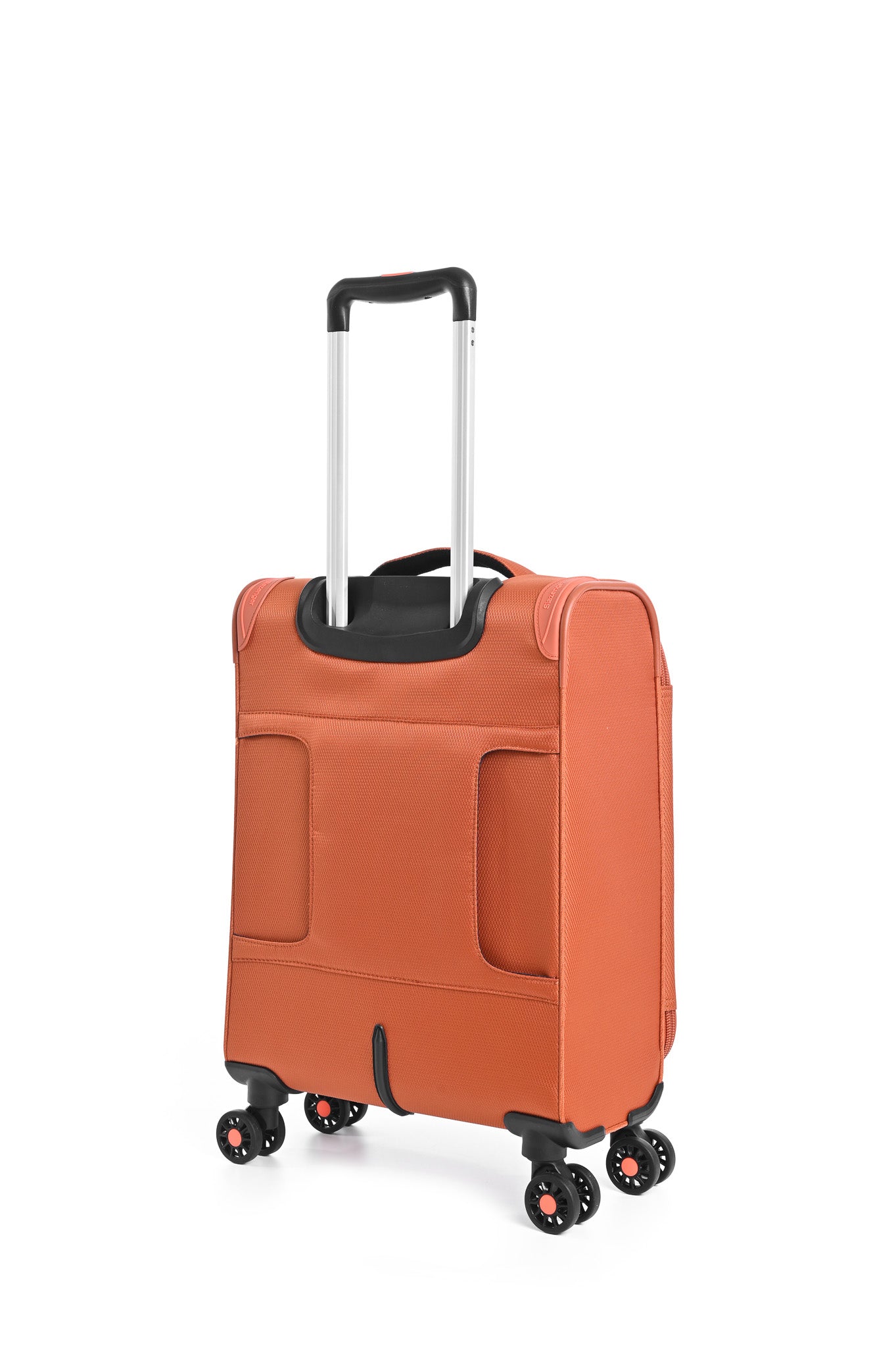 SLAZENGER - מזוודה טרולי עלייה למטוס ''18.5 דגם BARCELONA בצבע כתום - MASHBIR//365