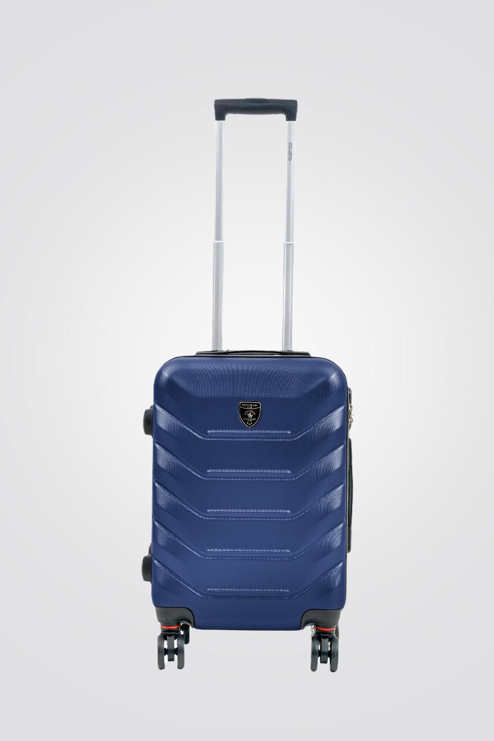 SANTA BARBARA POLO & RAQUET CLUB - מזוודה טרולי עלייה למטוס 20" דגם 1701 בצבע נייבי - MASHBIR//365