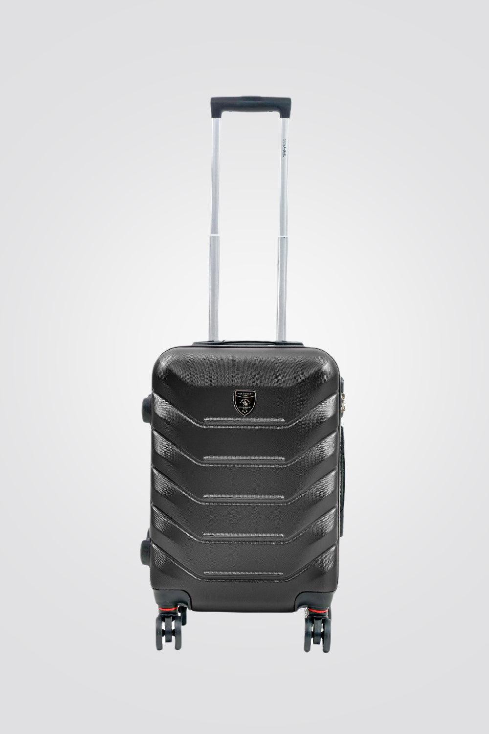 SANTA BARBARA POLO & RAQUET CLUB - מזוודה טרולי עלייה למטוס 20" דגם 1701 בצבע שחור - MASHBIR//365