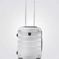 SANTA BARBARA POLO & RAQUET CLUB - מזוודה טרולי עלייה למטוס 20" דגם 1701 בצבע כסוף - MASHBIR//365