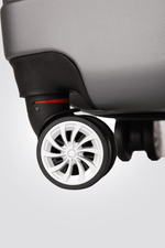 SANTA BARBARA POLO & RAQUET CLUB - מזוודה טרולי עלייה למטוס 20" דגם 1807 בצבע אפור כהה - MASHBIR//365