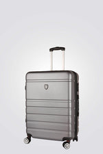 SANTA BARBARA POLO & RAQUET CLUB - מזוודה טרולי עלייה למטוס 20" דגם 1807 בצבע אפור כהה - MASHBIR//365