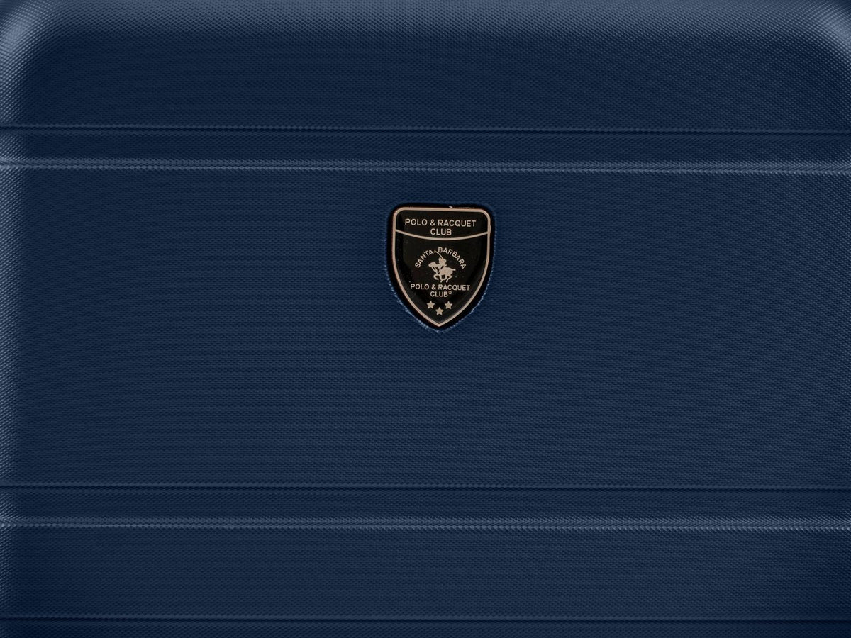 SANTA BARBARA POLO & RAQUET CLUB - מזוודה טרולי עלייה למטוס 20" דגם 1807 בצבע נייבי - MASHBIR//365