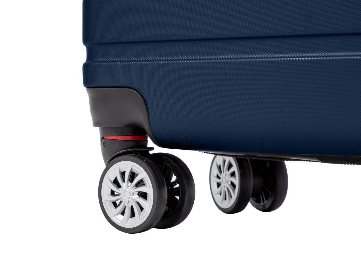 SANTA BARBARA POLO & RAQUET CLUB - מזוודה טרולי עלייה למטוס 20" דגם 1807 בצבע נייבי - MASHBIR//365