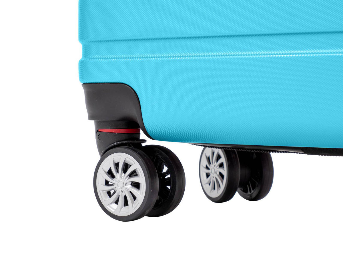 SANTA BARBARA POLO & RAQUET CLUB - מזוודה טרולי עלייה למטוס 20" דגם 1807 בצבע תכלת - MASHBIR//365