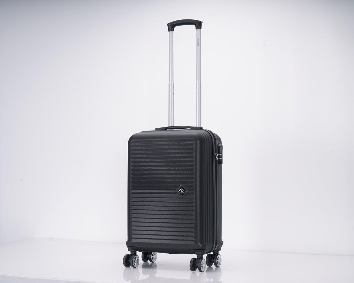 SANTA BARBARA POLO & RAQUET CLUB - מזוודה טרולי עלייה למטוס 20" דגם 1901 בצבע שחור - MASHBIR//365