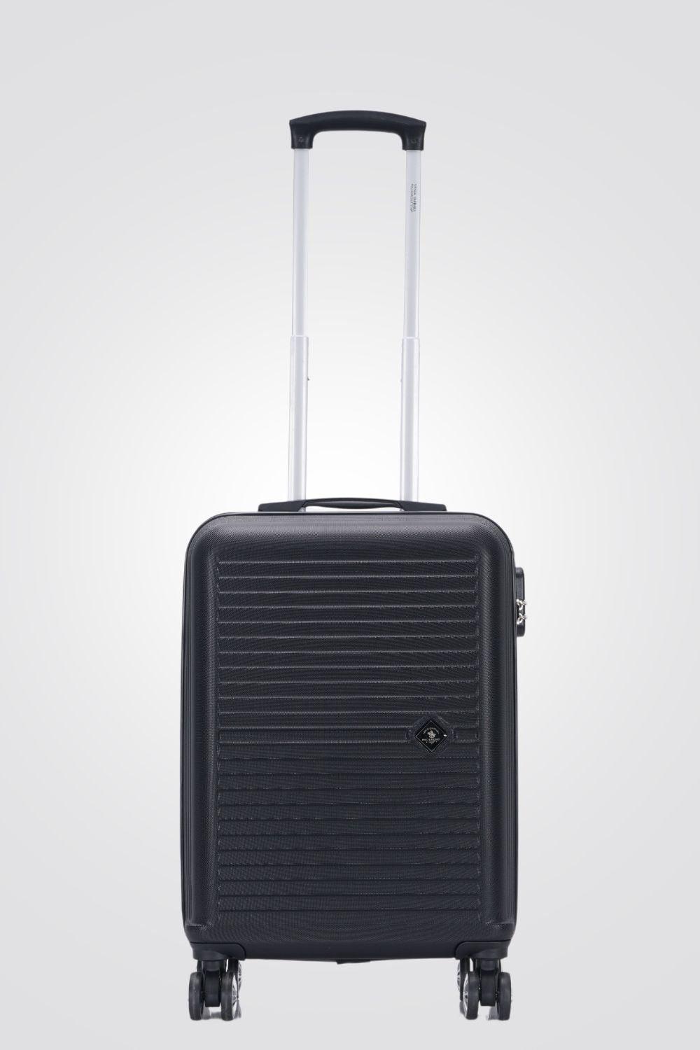 SANTA BARBARA POLO & RAQUET CLUB - מזוודה טרולי עלייה למטוס 20" דגם 1901 בצבע שחור - MASHBIR//365