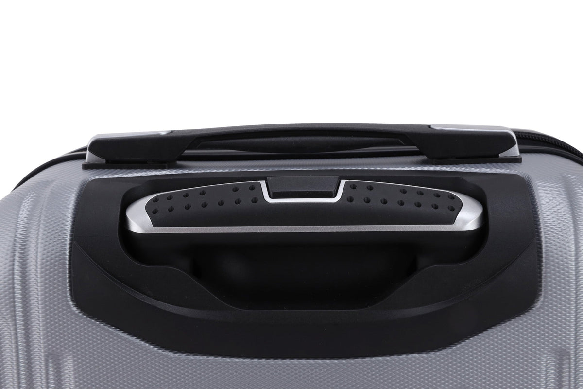 TESLA - מזוודה טרולי עלייה למטוס MALIBU בצבע כסוף - MASHBIR//365