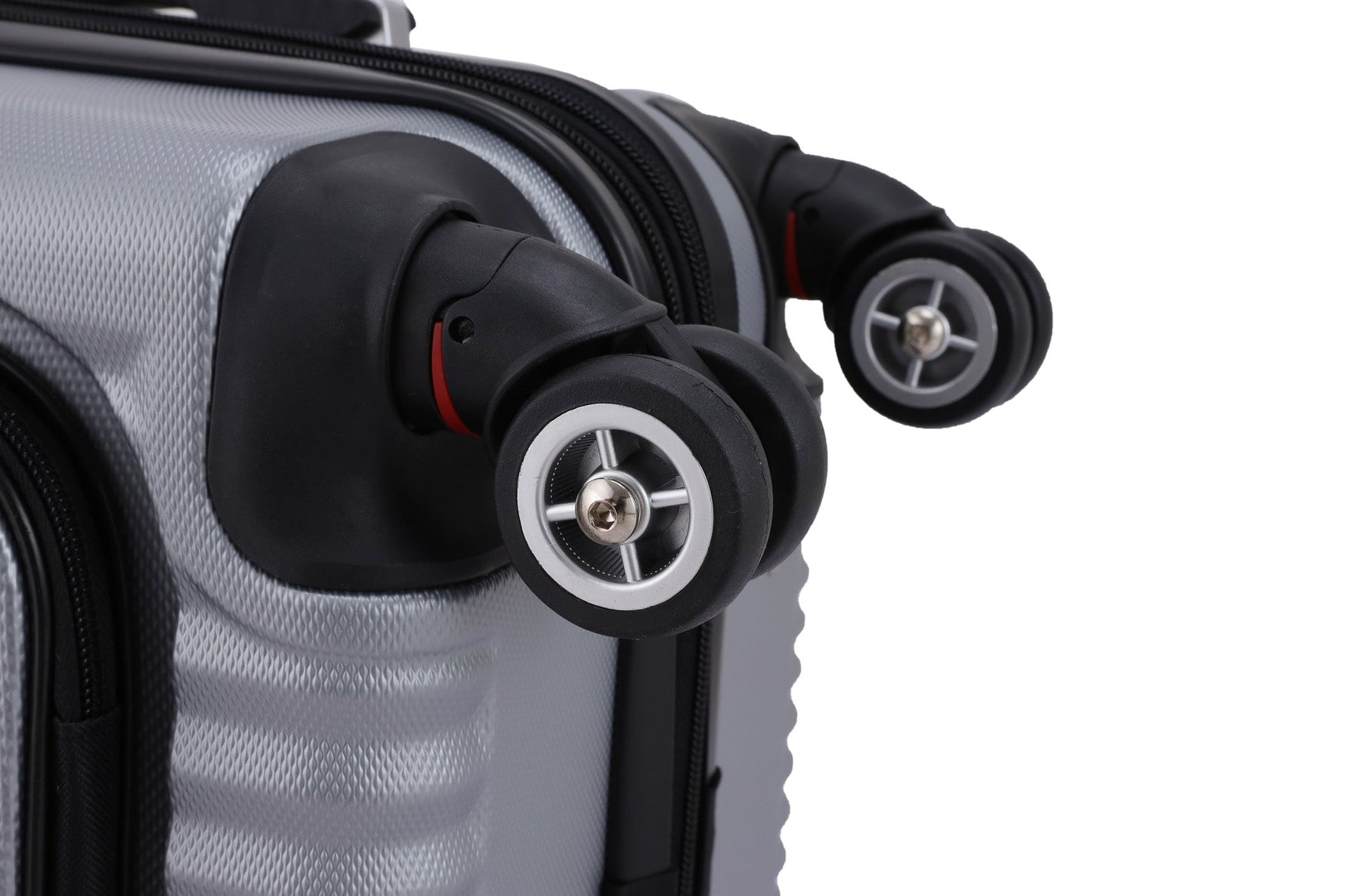 TESLA - מזוודה טרולי עלייה למטוס MALIBU בצבע כסוף - MASHBIR//365