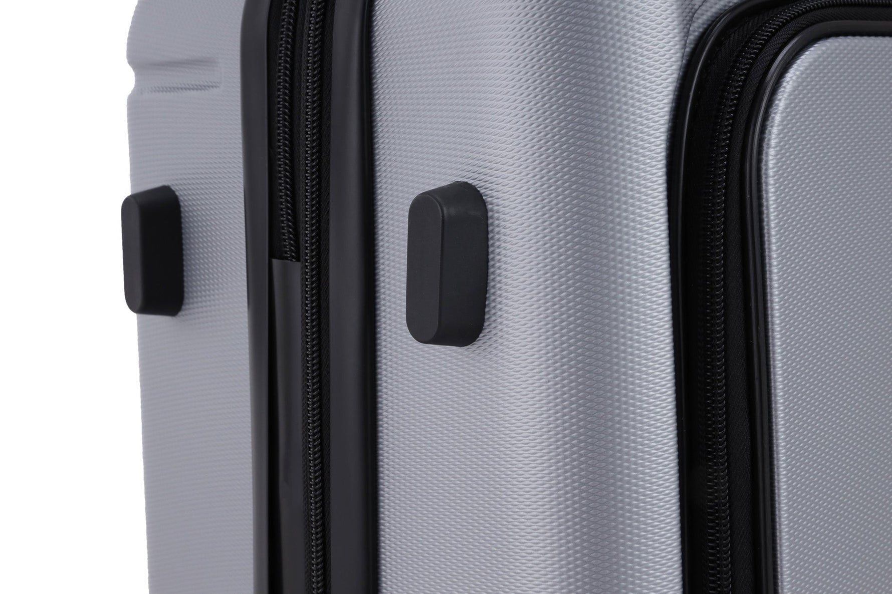 TESLA - מזוודה טרולי עלייה למטוס MALIBU בצבע כסוף - MASHBIR//365