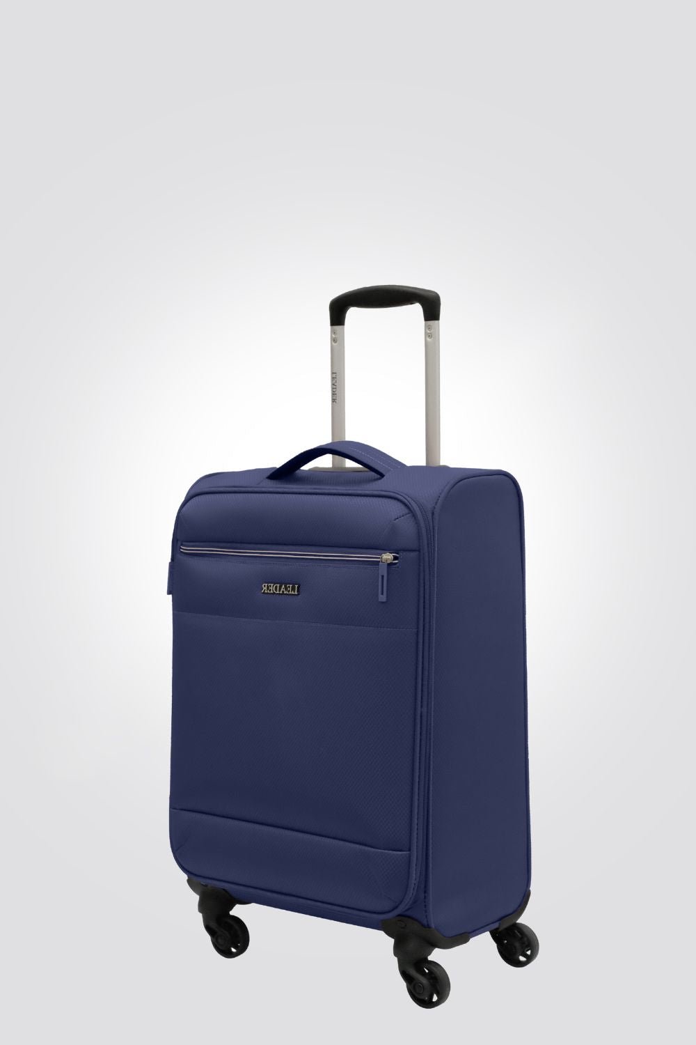 LEADER - מזוודה טרולי עלייה למטוס מבד 19" דגם METEOR בצבע נייבי קלה במיוחד - MASHBIR//365