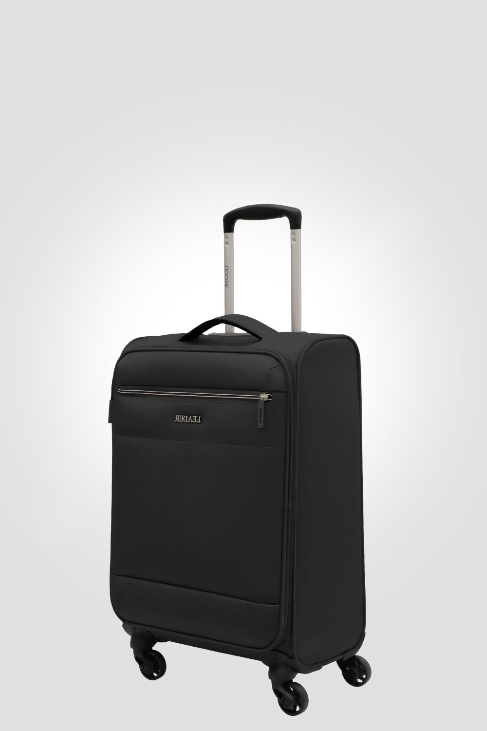 LEADER - מזוודה טרולי עלייה למטוס מבד 19" דגם METEOR בצבע שחור קלה במיוחד - MASHBIR//365