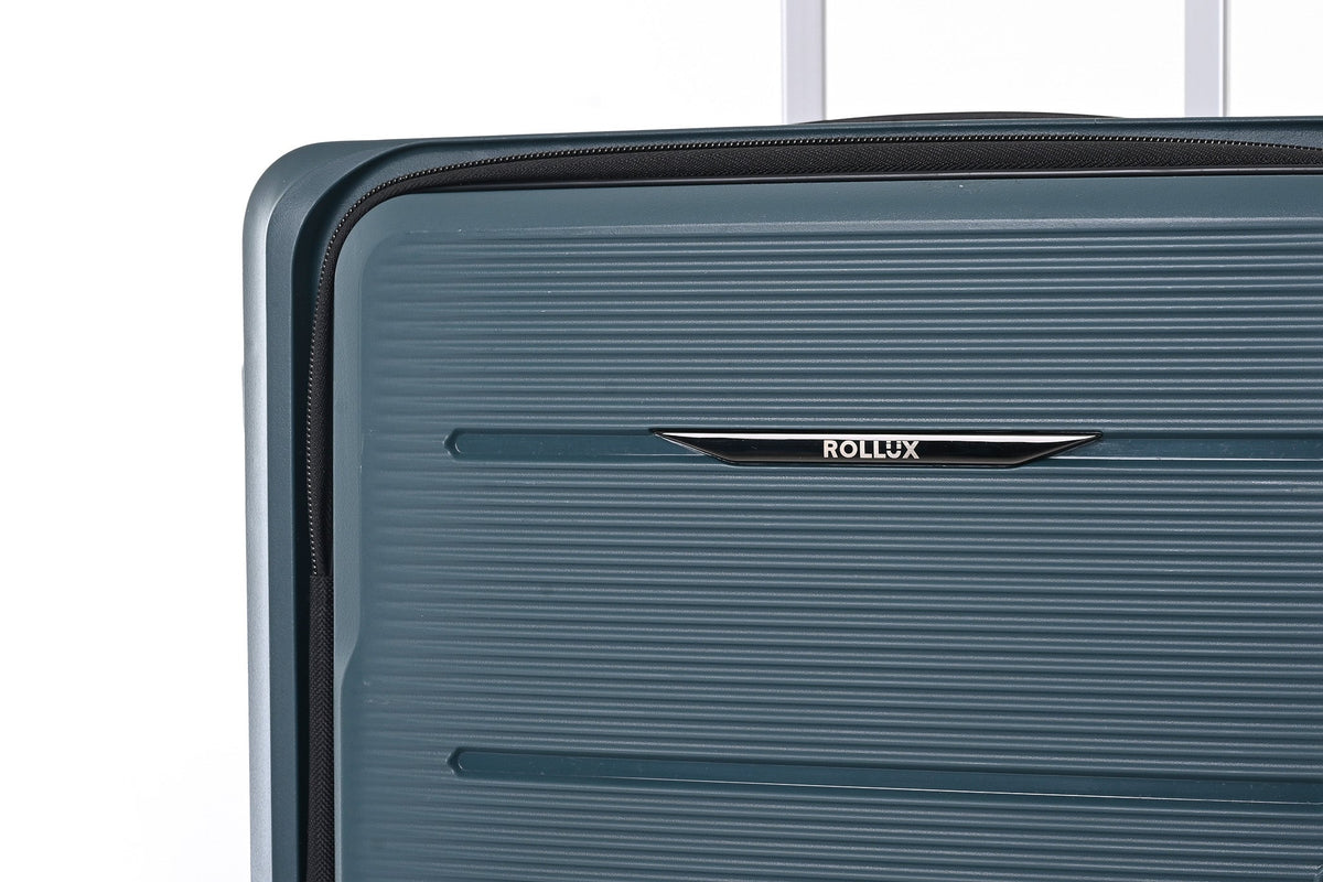 ROLLUX - מזוודה טרולי עלייה למטוס מתקפלת 20" ENVELOPE בצבע ירוק - MASHBIR//365