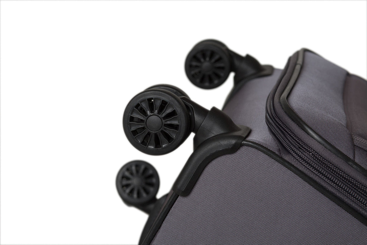 TESLA - מזוודת בד 24" בצבע אפור - MASHBIR//365