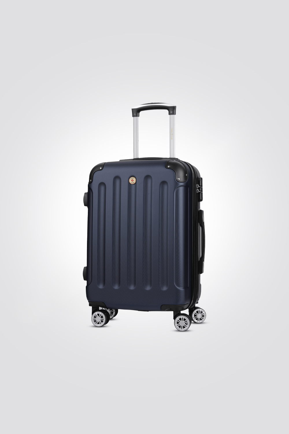 TRAVEL CLUB - מזוודת טרולי עלייה למטוס 20" בצבע נייבי - MASHBIR//365