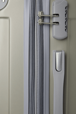 TRAVEL CLUB - מזוודת טרולי עלייה למטוס 20" בצבע כסף - MASHBIR//365