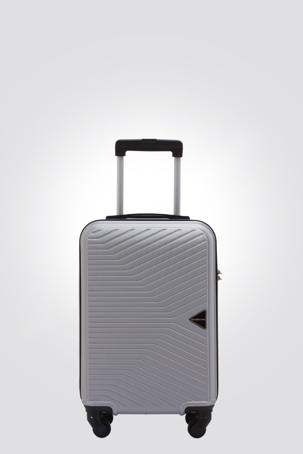SWISS ALPINE - מזוודת טרולי עלייה למטוס 20" בצבע כסף - MASHBIR//365