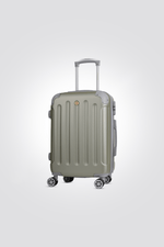 TRAVEL CLUB - מזוודת טרולי עלייה למטוס 20" בצבע כסף - MASHBIR//365