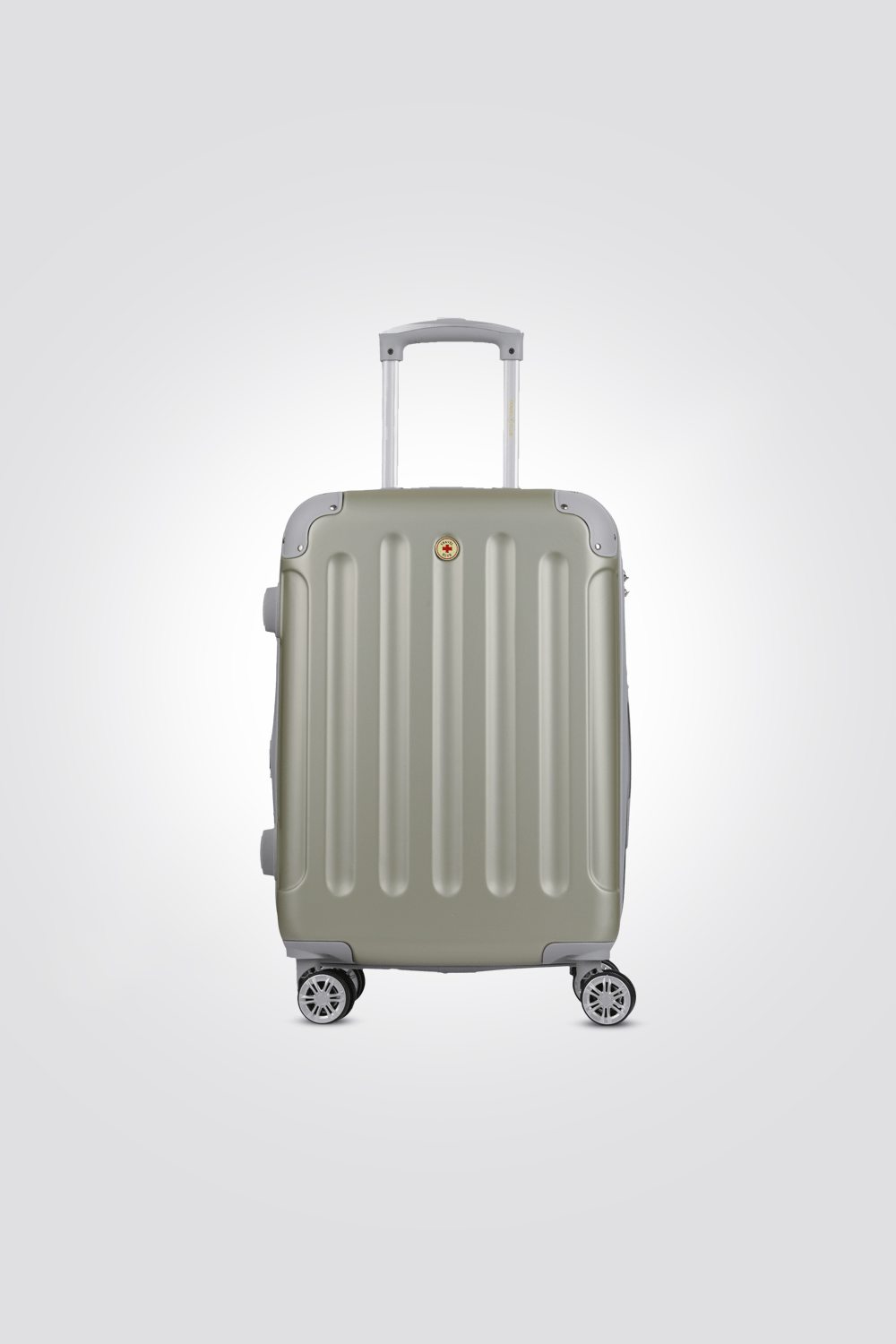 TRAVEL CLUB - מזוודת טרולי עלייה למטוס 20" בצבע כסף - MASHBIR//365