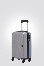 SWISS ALPINE - מזוודת טרולי עלייה למטוס 20" בצבע כסף - MASHBIR//365