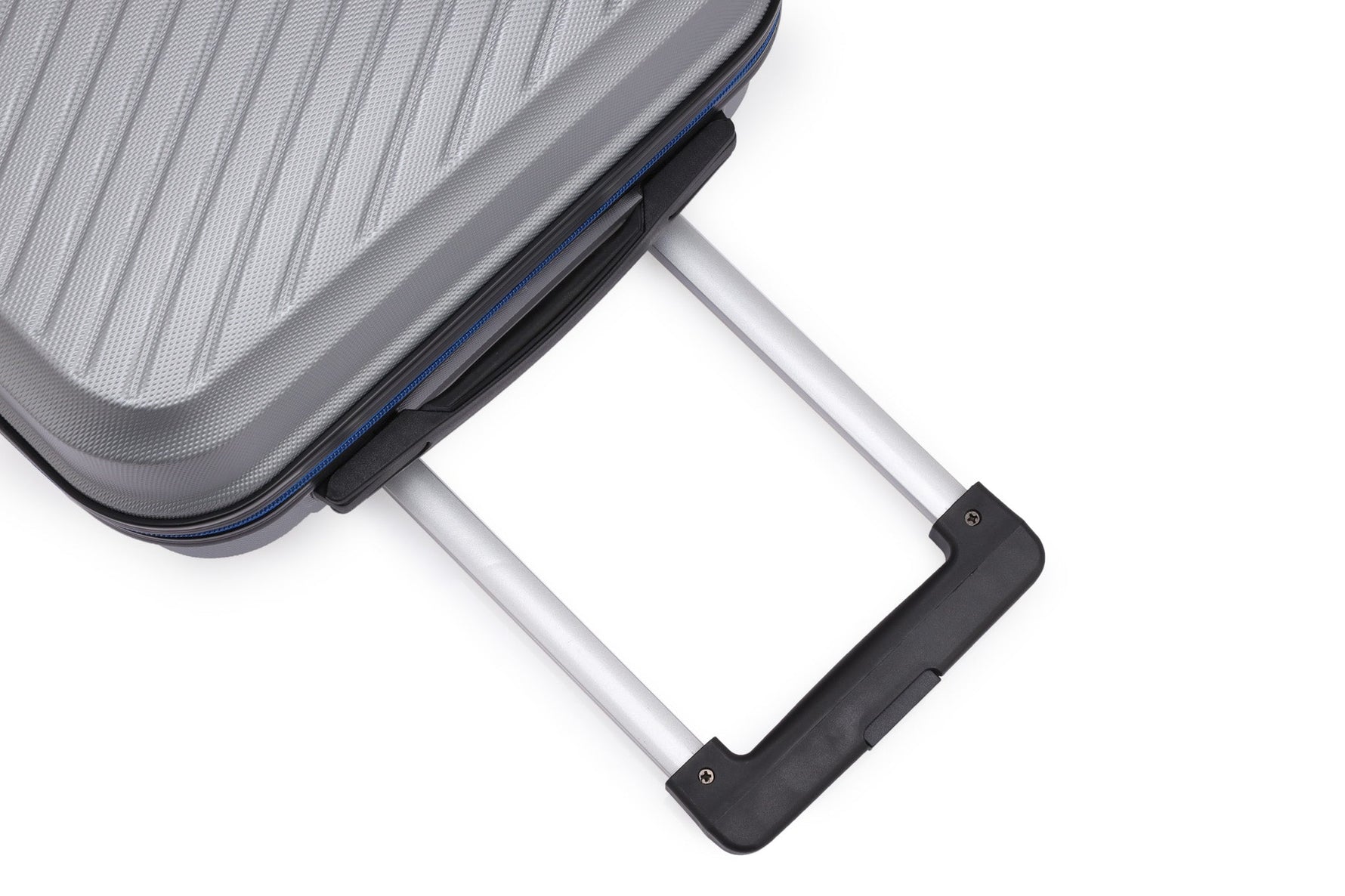 SWISS ALPINE - מזוודת טרולי עלייה למטוס 20" בצבע כסף - MASHBIR//365