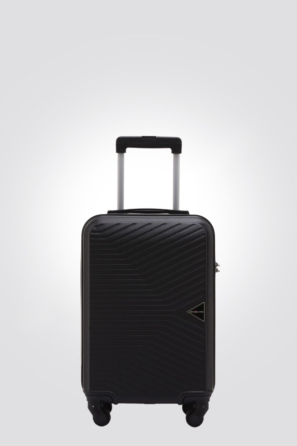 SWISS ALPINE - מזוודת טרולי עלייה למטוס 20" בצבע שחור - MASHBIR//365