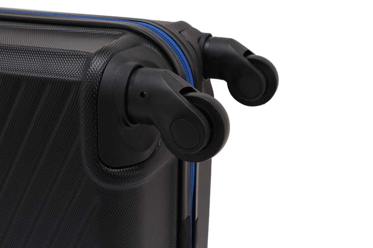 SWISS ALPINE - מזוודת טרולי עלייה למטוס 20" בצבע שחור - MASHBIR//365