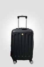 TRAVEL CLUB - מזוודת טרולי עלייה למטוס 20" בצבע שחור - MASHBIR//365