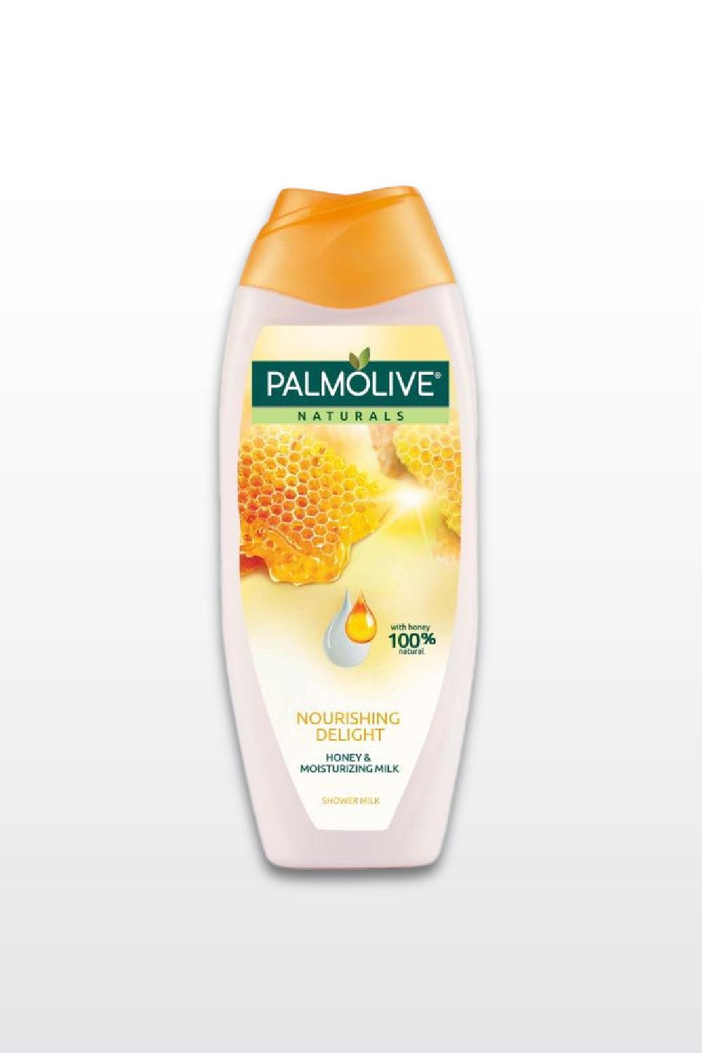 PALMOLIVE - NATURALS תחליב רחצה חלב ודבש 500 מ"ל - MASHBIR//365
