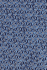 KENNETH COLE - עניבת משי בצבע כחול עם הדפס - MASHBIR//365