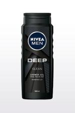 NIVEA - NIVEA MEN DEEP ג'ל רחצה 3 ב-1 500 מ"ל - MASHBIR//365