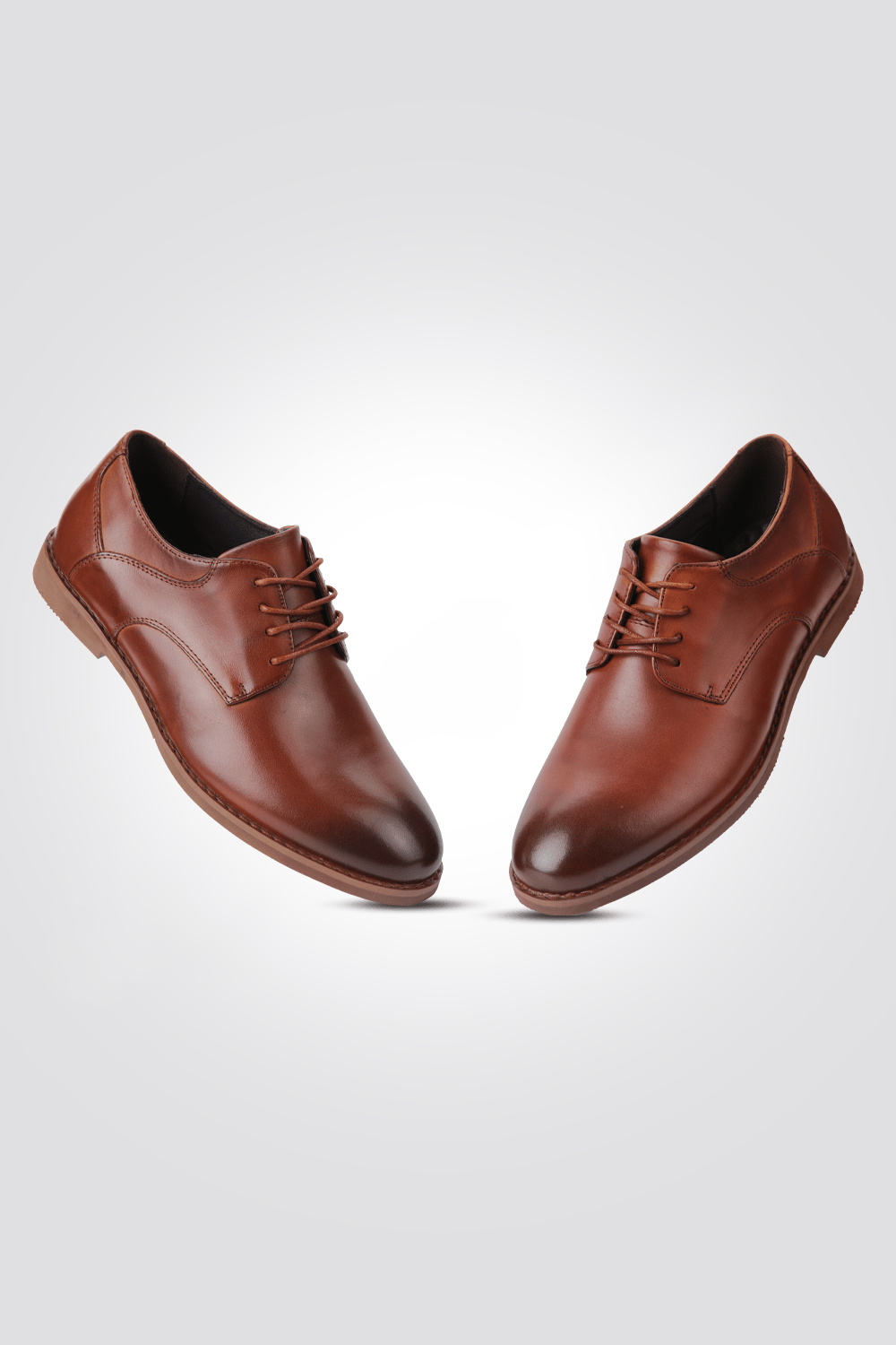 KENNETH COLE - נעל אלגנטית מעור בצבע חום - MASHBIR//365