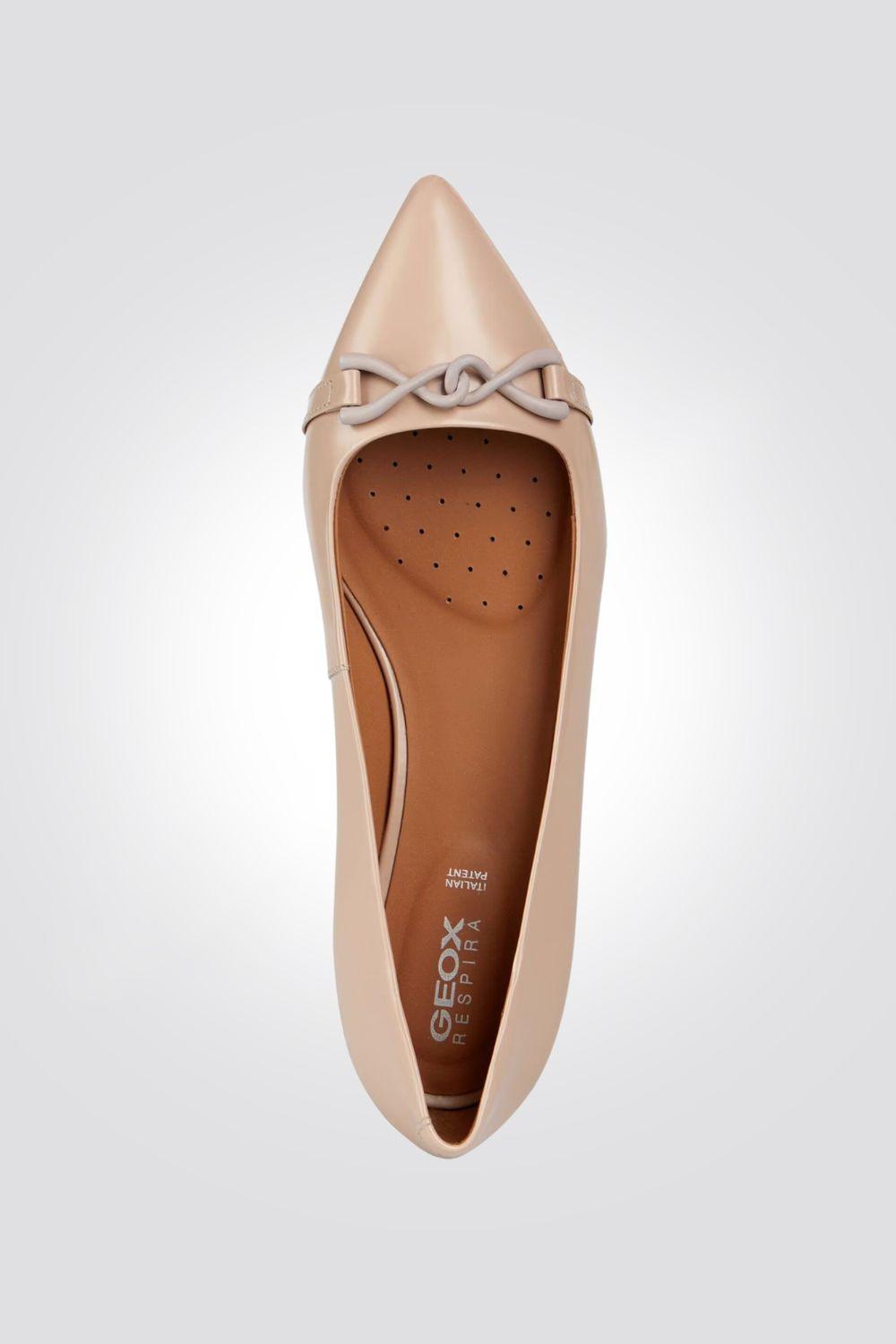 GEOX - נעל בובה לנשים CHARYSSA בצבע ניוד - MASHBIR//365