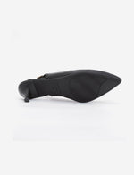 SEVENTYNINE - נעל עקב ג'יזל בצבע שחור - MASHBIR//365