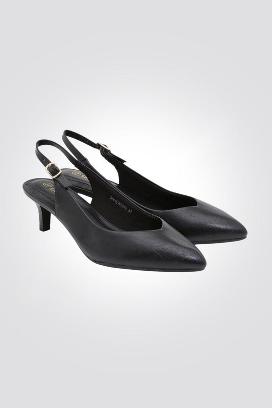 SEVENTYNINE - נעל עקב ג'יזל בצבע שחור - MASHBIR//365