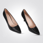 KENNETH COLE - נעל עקב לקה STILETTO HEEL בצבע שחור - MASHBIR//365 - 3
