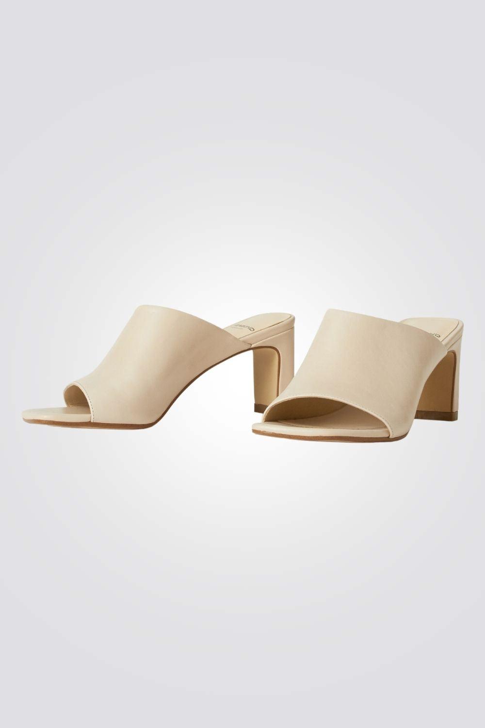 VAGABOND - נעל עקב LUISA בצבע קרם - MASHBIR//365