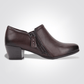 LADY COMFORT - נעל עקב סגורה בצבע בורדו - MASHBIR//365 - 1