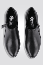 LADY COMFORT - נעל עקב סגורה בצבע שחור - MASHBIR//365